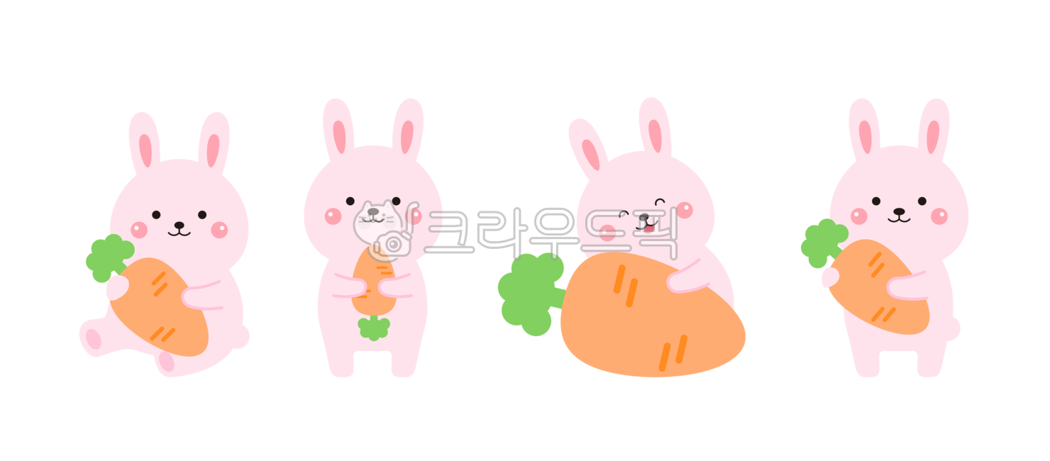 Rabbit,carrot,animal,illustration,cartoon,Easter,spring,child,cute,happy,character,vector,baby,design,smile,nature,farm