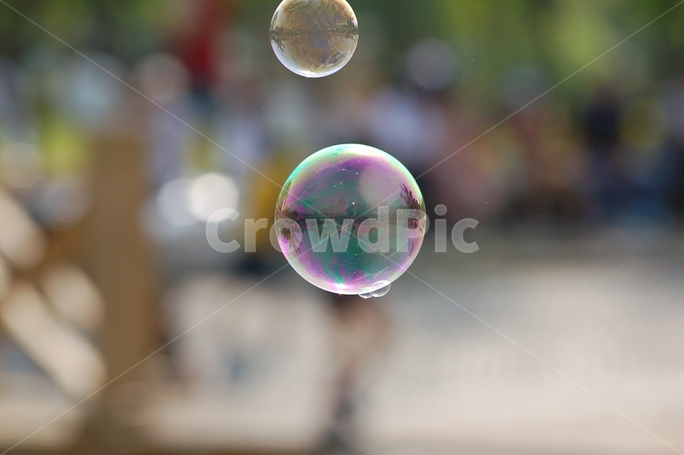 play,rainbow,bells,circles,bubbles,fun,soap bubbles
