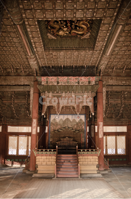 한국,한국적,일월오봉도,덕수궁,중화전,전통건축,서울,가구,furniture