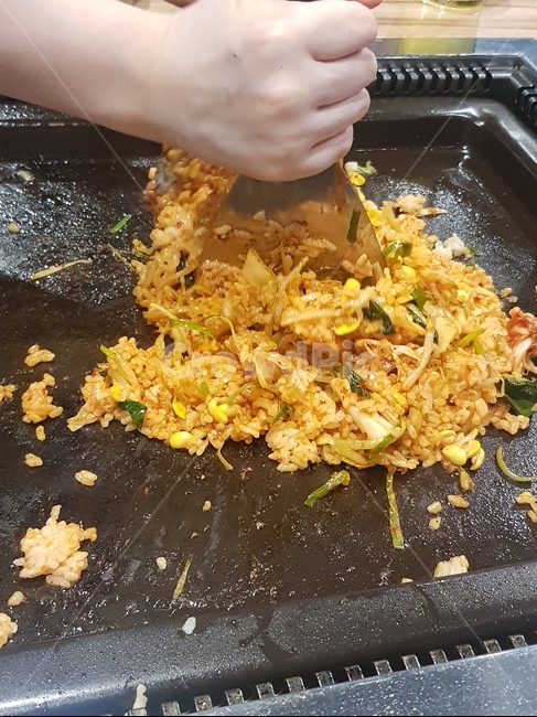 볶음밥,밥,김치,food,철판,음식