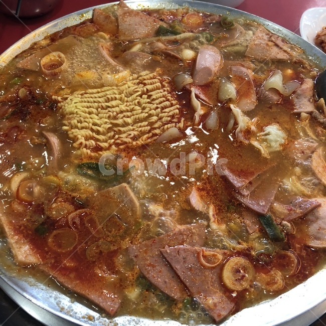 부대찌개,햄,소세지,ham,라면,음식,food
