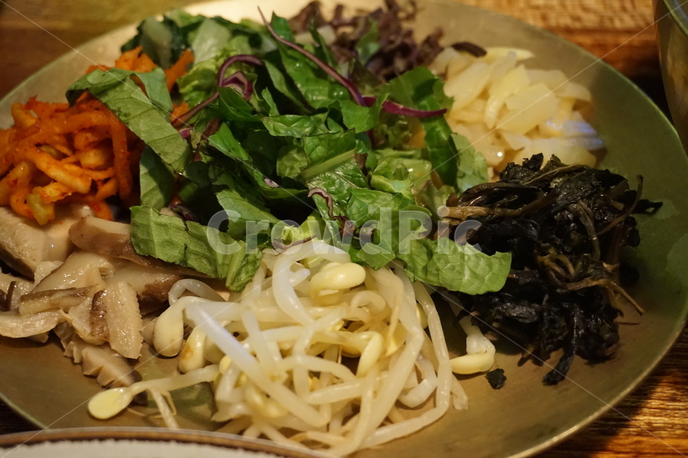 야채,채소,비빔밥,음식,푸드
