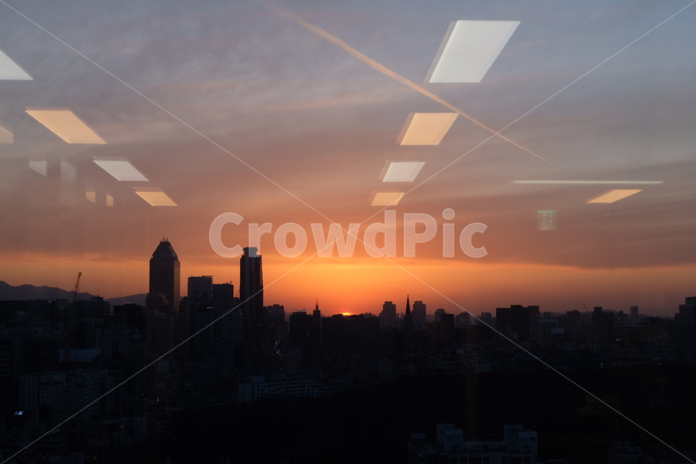 노을,sunset,도시,서울,일몰,붉은하늘,sky,햇빛,태양,shadow