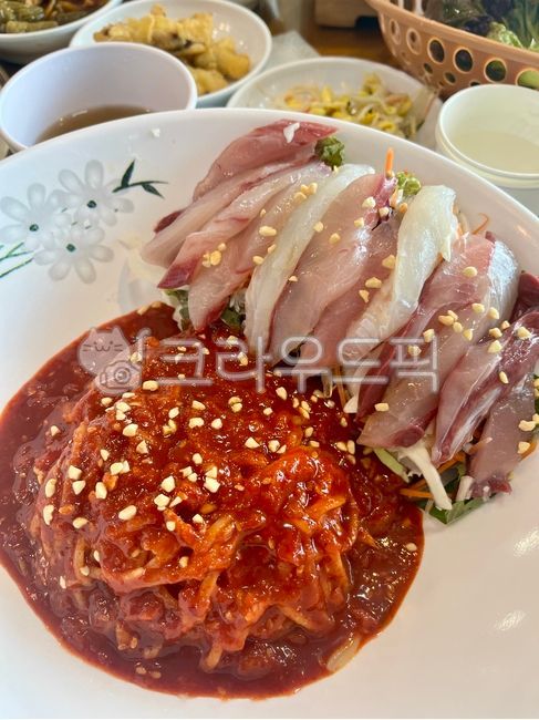 제주도, 음식, 회, food, 회국수, 사진,이미지,일러스트,캘리그라피 - rfarrflove작가