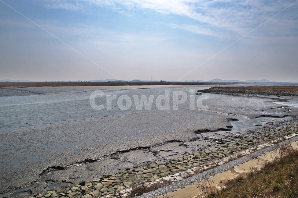 시화호,화성시,바다,간척지,시화방조제,갯벌,갯골,썰물,자연,풍경,nature,landscape