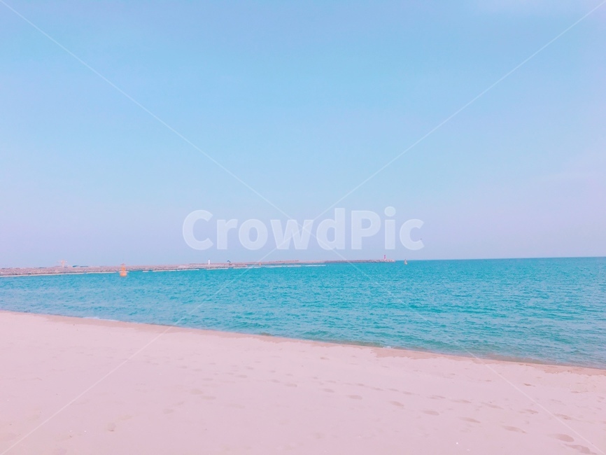 휴식,시원한,영롱한,바다,모래사장,평화로운,신비로운,따스한,따뜻하다