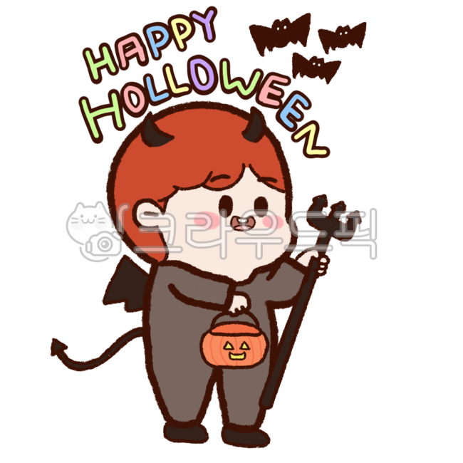 cosplay,hand drawing,devil,Little,Halloween,costume,cute