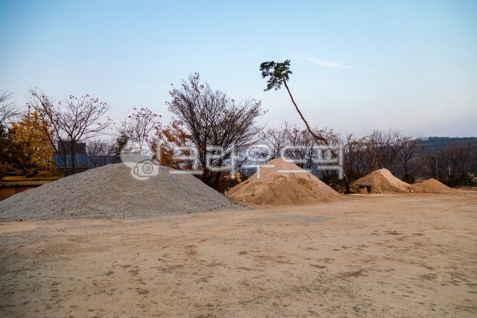 sand, field, outdoors, Sand stacking, soil - Authentic Korean Stock ...