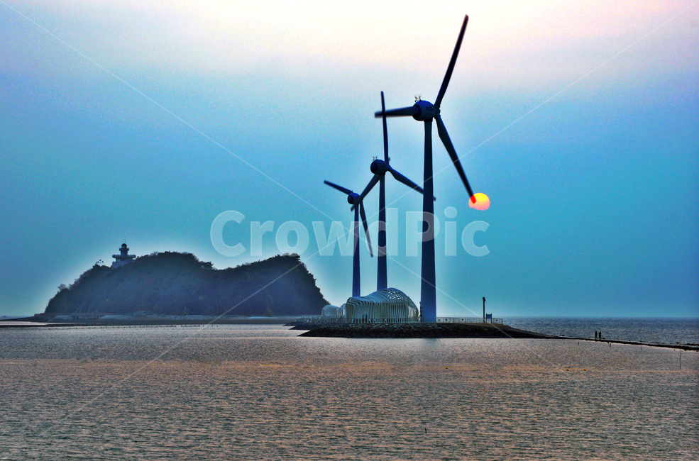 탄도항,일몰,석양,누에섬,안산시,바람,낙조,방조제,산업,industry,industrial,에너지산업,energy industry,motor,모터,engine,엔진,machine,기계