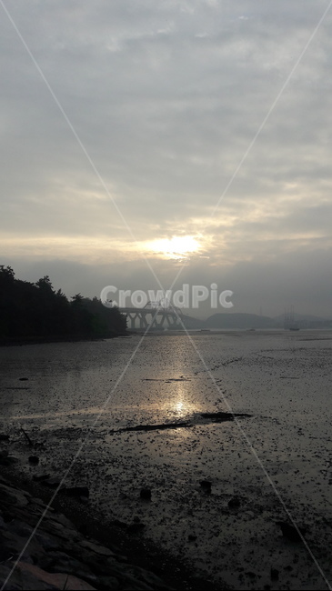 신안,shinan,갯벌,getbol,아침,풍경,바다,서해안,압해도,안개,일출,sunlight,햇빛,자연,풍경,nature,landscape,flare,플레어,light,빛