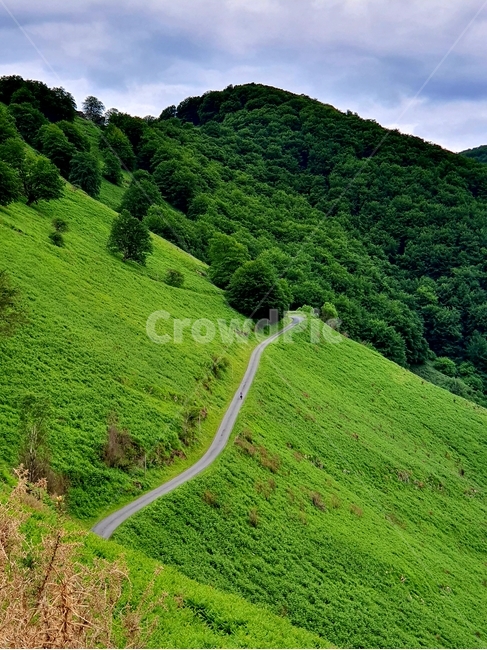 까미노,산티아고,순례자의길,풍경,피레네산맥,길,camino,santiago,caminodesantiago,pilgrim,landscape,pyrenees,mountainrange,road
