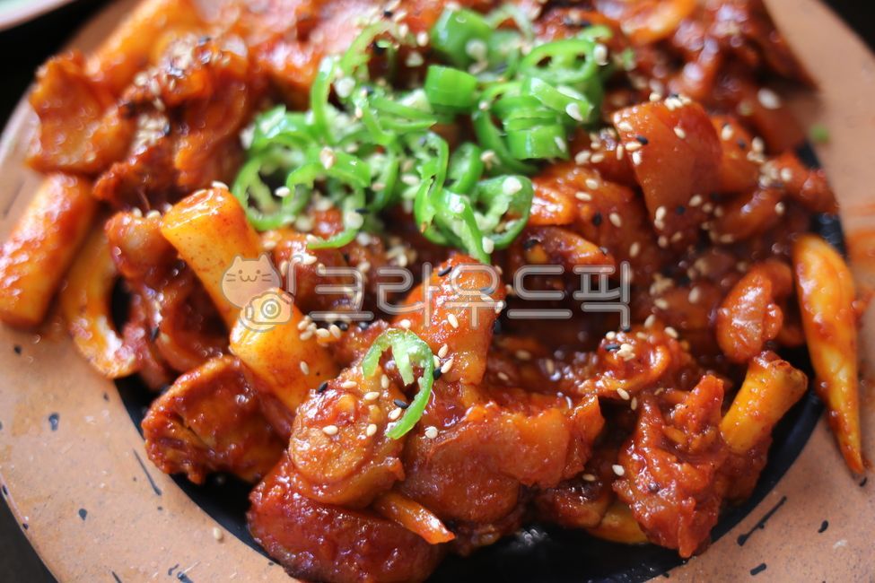 Pork feet,spicy pigs feet,Seasoned Jokbal,Delicious pigs feet,food