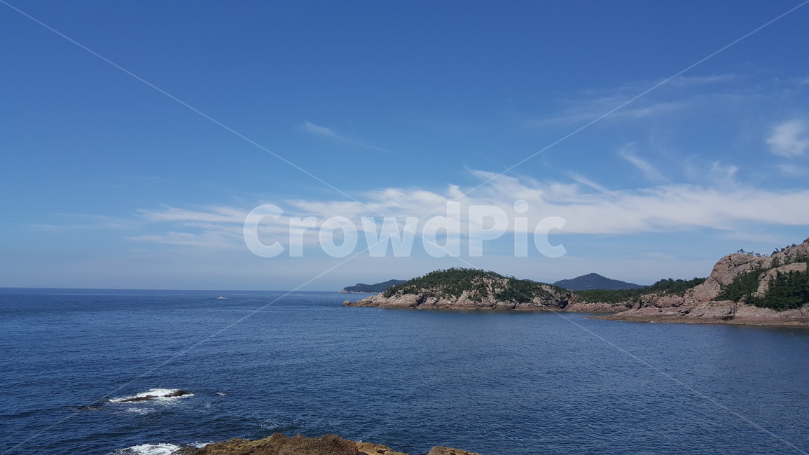 하늘,자연,바다,파란,섬,자연,풍경,nature,landscape