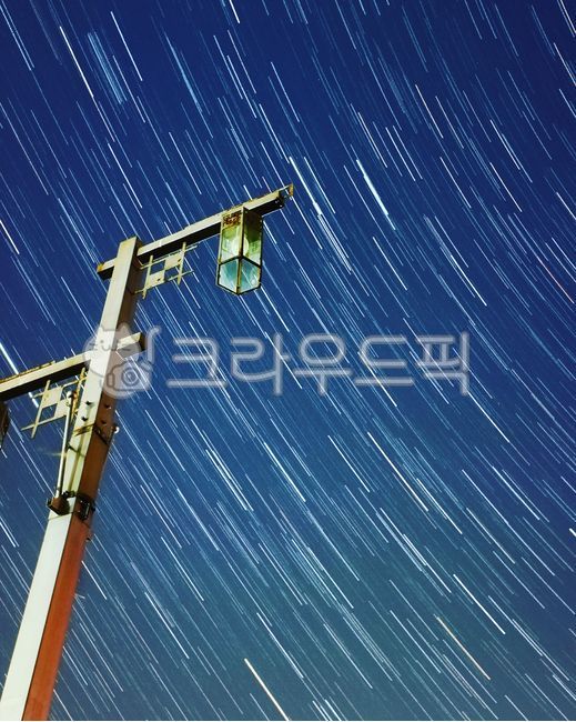 night view,star trail,star,night sky,Street lamp