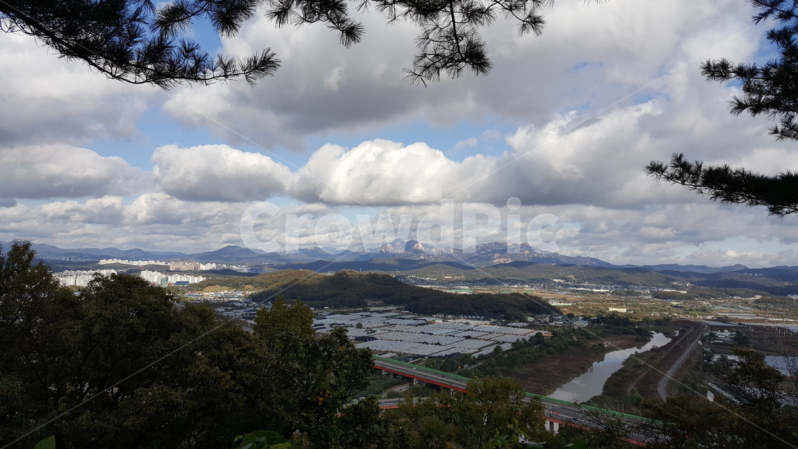 자연,옥외,경치,nature,outdoors,scenery,landscape,구름,뭉게구름,풍경,전망대,행주산성