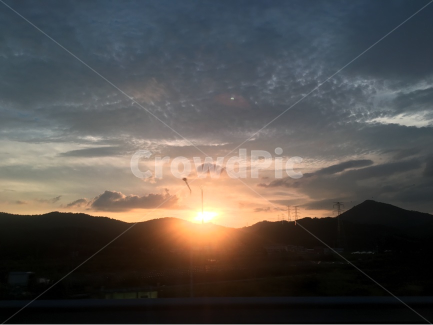 자연,석양,풍경,여름,하늘,구름,자연,풍경,nature,landscape,light,빛,flare,플레어,sunlight,햇빛,outdoors,옥외