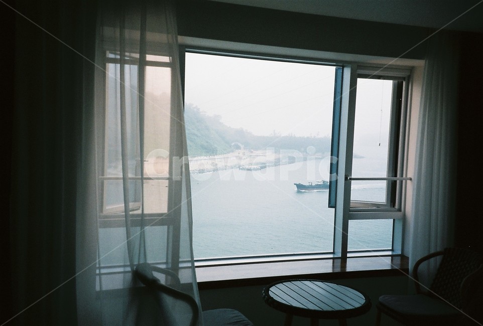 바다,호텔,휴식,풍경,커튼,인테리어,실내디자인,interior design