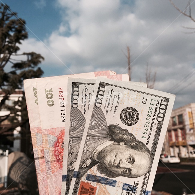 위안,달러,돈,money,지폐,화폐