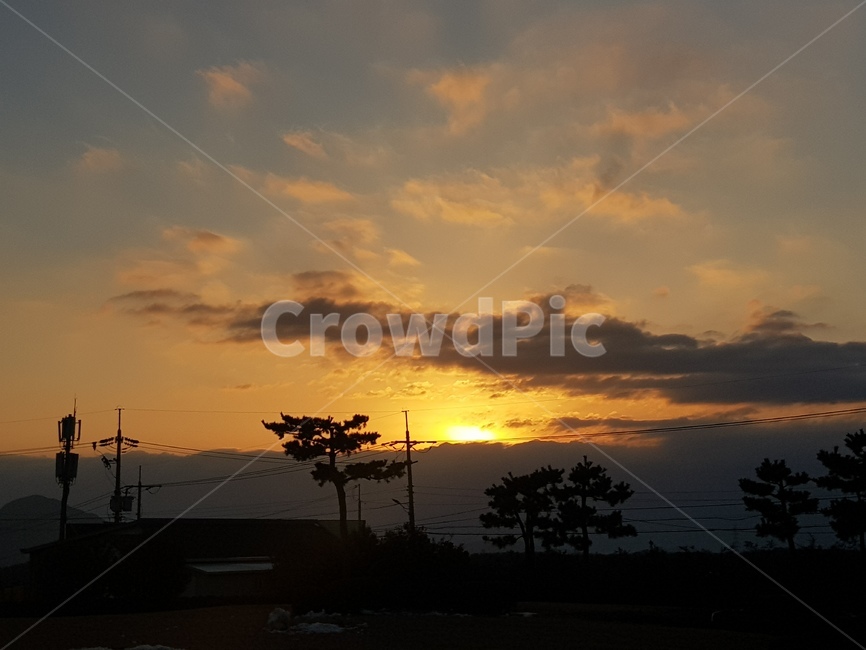 노을,하늘,일몰,자연,배경화면,분위기,landscape,색깔,색채,색감
