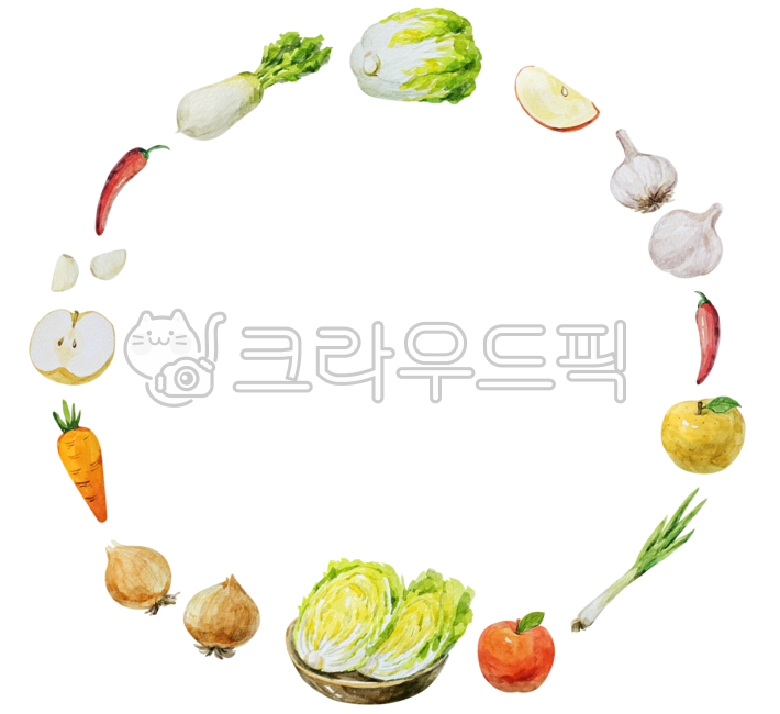red pepper,cabbage,handdrawn border,onion,fruit,radish,notepad,Korean food illustration,onion illustration,green onion,watercolor illustration,background paper,cabbage kimchi,apple,pickled cabbage,pear,side dish shop,kimchi ingredients,cooking activity,gi