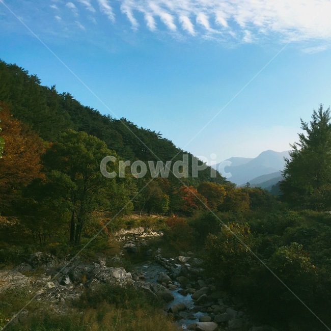 자연,산,구름,하늘,풍경