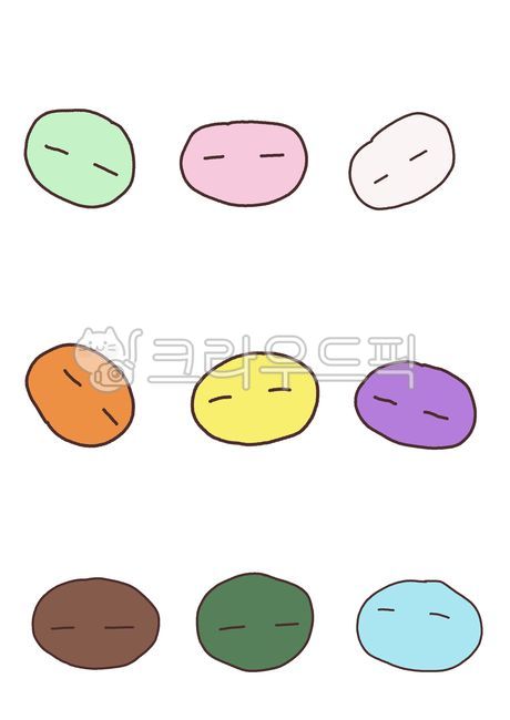 sleepy,circle,hand drawing,cute,funny