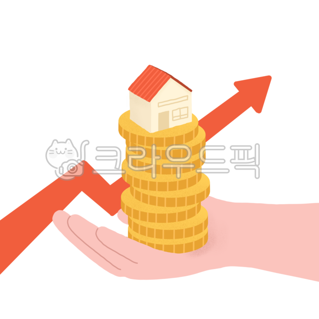 부동산,집,돈,상승,화살표,집값,집값상승,손,finance,아파트,가격
