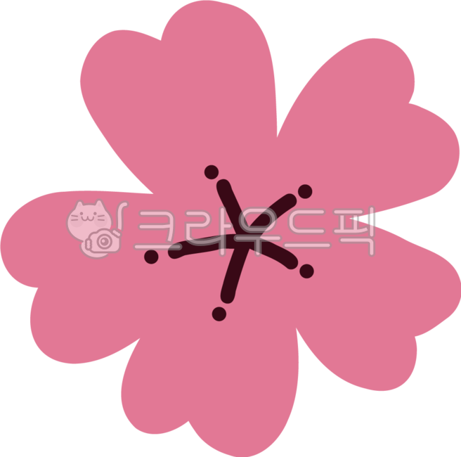 Decorating a diary,pink,Cherry Blossom,adornment,spring environment board,environmental board,spring,spring flowers,drawing,bunch of flowers,Cherry Blossom Festival,hand drawing,nature,flower painting,festival,sticker,label,pink flower,flower,Dakku,Hanabi