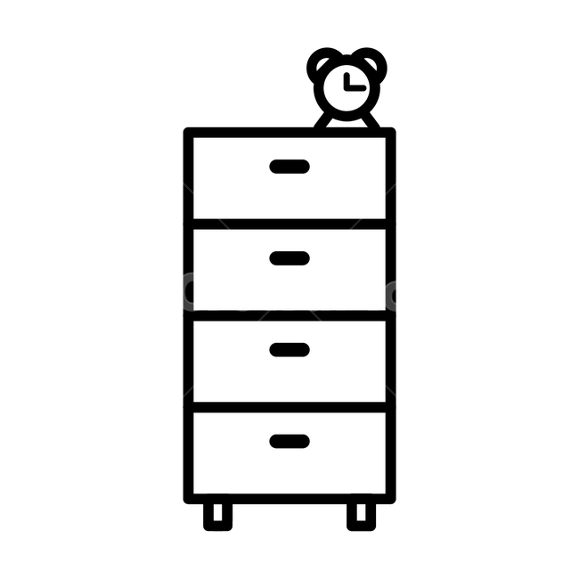서랍,서랍장,알람,알람시계,실내,실내디자인,인테리어,가구,방,방디자인,interior,interiordesign,옷장,시계,자명종,그래픽,일러스트레이션,graphic,illustration,아이콘,icon