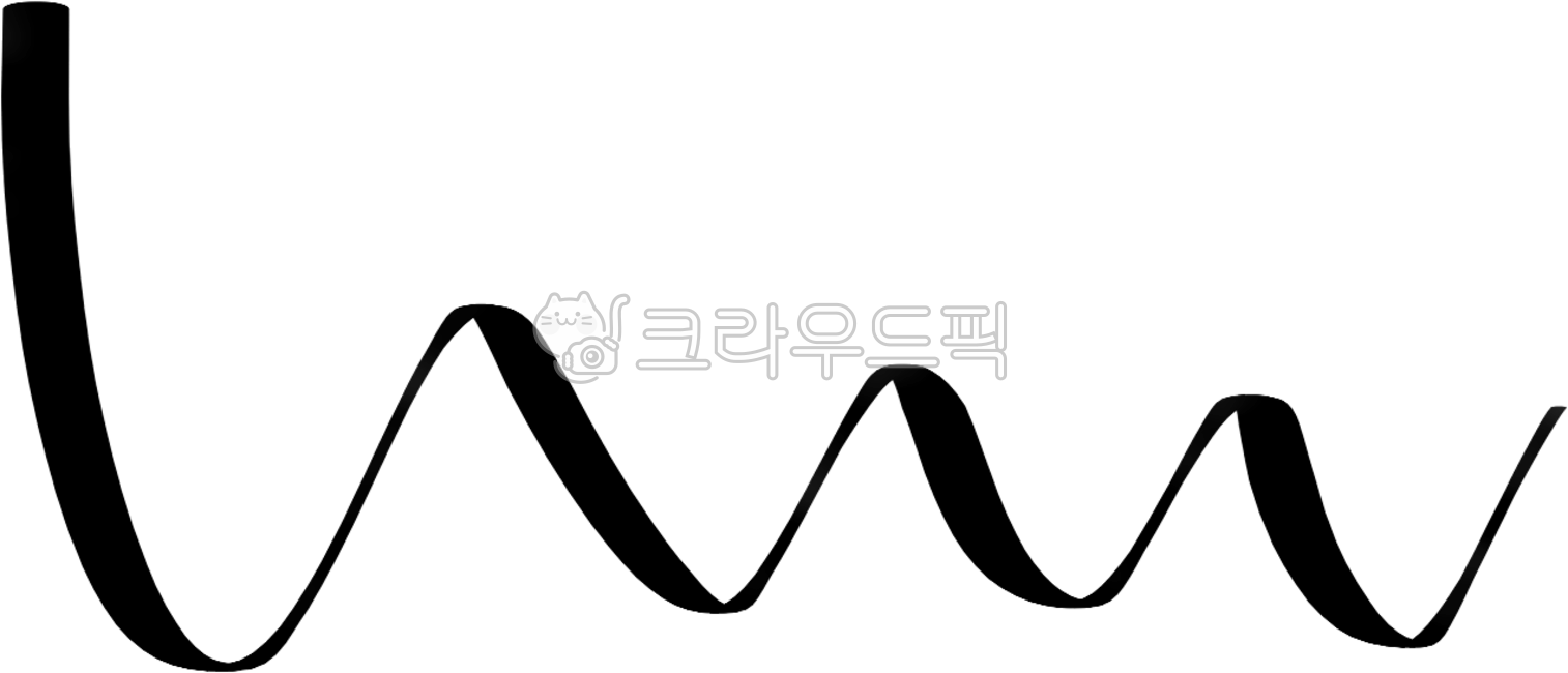 물결, 물결표시, 물결그림, 밑줄, 라인, 사진,이미지,일러스트,캘리그라피 - Sonny작가