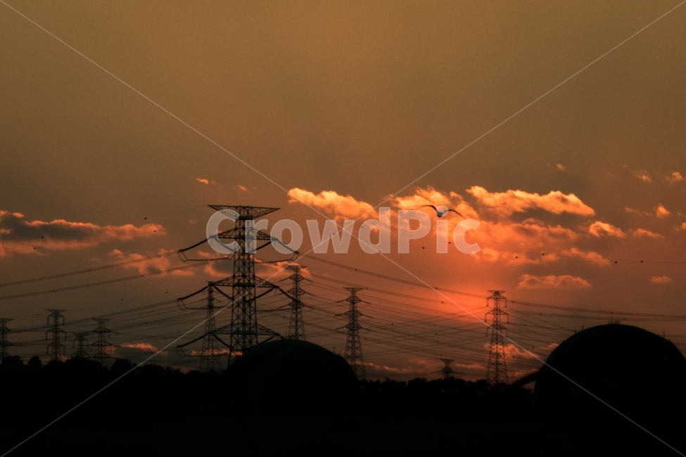 일몰,감성,분위기,풍경,스냅,자연,풍경,nature,landscape,실루엣,그림자,silhouette,shadow,산업,industry,industrial,에너지산업,energy industry,power lines,전력선,cable,케이블,electric transmission tower,송전탑