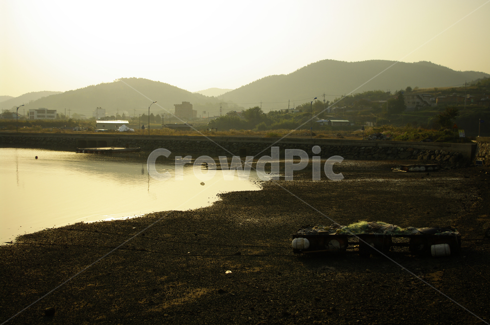 갯벌,바다,산,풍경,노을,자연,풍경,nature,landscape,시골,마을,country,rural,town,outdoors,옥외,land,땅