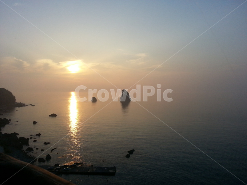 노을,바다,sunset,노을바다,붉은하늘
