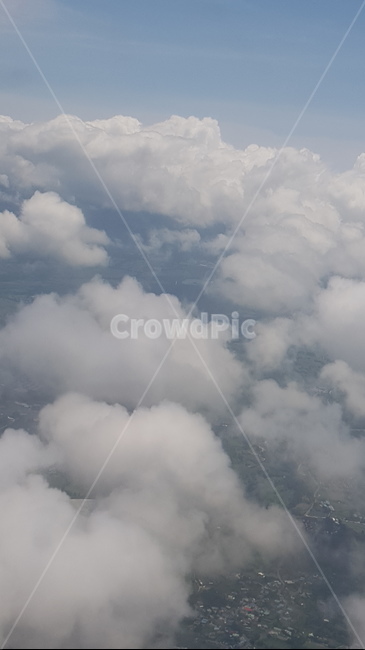 구름,하늘,비행기,sky,항공사진,뭉게구름,blue,하늘위,cloud