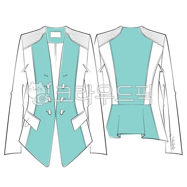 Nocollar jacket,illustration diagram,No collar button,jacket,blazer,schematic,clothes,fashion design,flatsketches,fashiondesign,Fashion schematic drawing,clothing