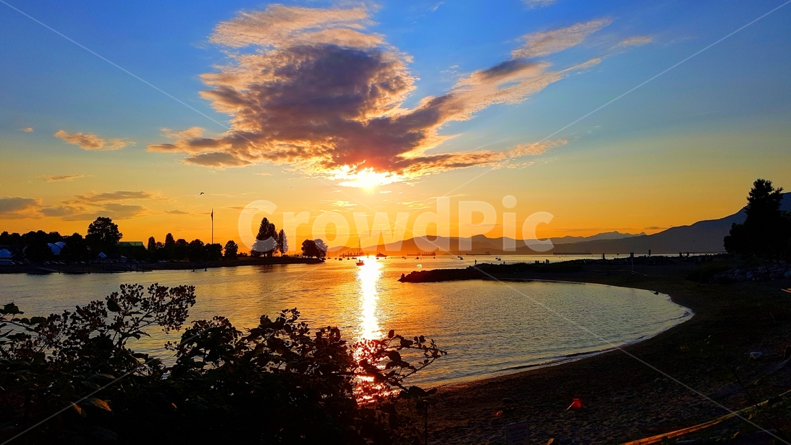 잉글리쉬베이,englishbay,데이트장소,자연,nature,sunlight,sky,하늘,바다,해안,sunset,일몰,석양,황혼,해변,노을