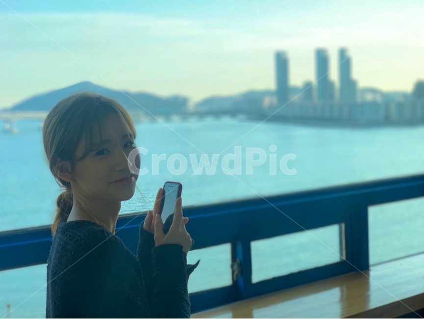 감성,분위기,소녀,여자,부산,광안리,여행,휴가,날씨,전경,야경