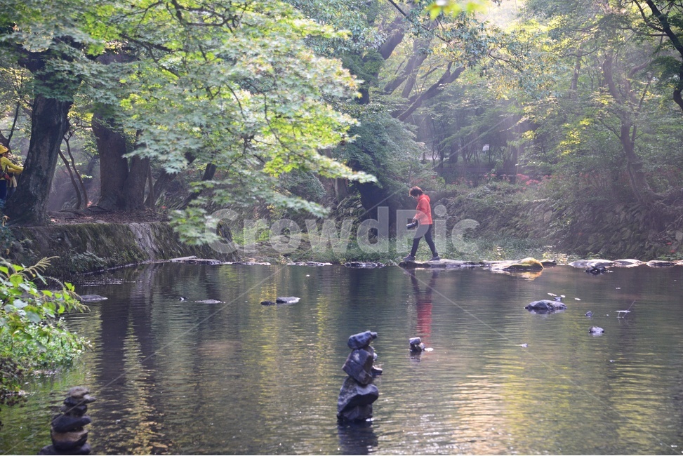 고창,선운사,도솔천,반영,water,물,human,인간,person,사람,nature,자연,outdoors,옥외,경치,풍경