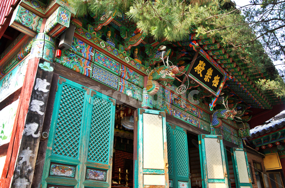 극락전,아미타불,옥천암,홍은동,불교사찰,법당,고건축,한국전통,한국문화,korean traditional,korean culture,종교,신앙,religion,belief,faith,건축물,건물외관,exterior,building,structure,architecture,construction