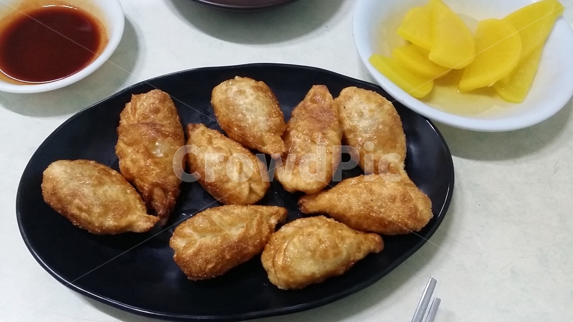 만두,분식,단무지,간장,요리,음식,튀김,만두튀김,음식,식재료,요리,food,cook,meal,dishes,food reserves