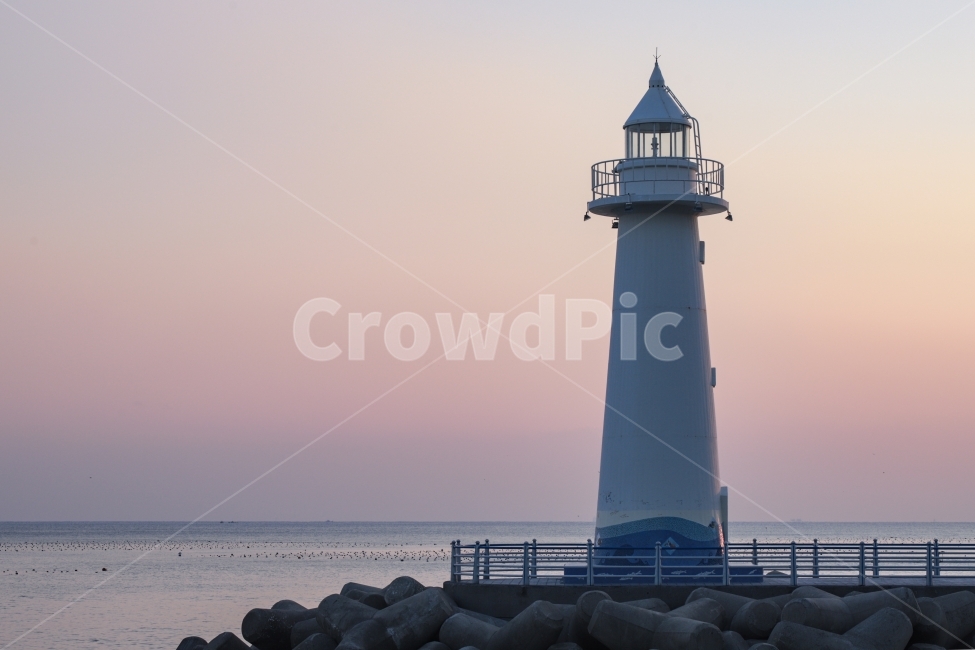 등대,일몰,바다,풍경,하늘,바닷가,등대,lighthouse,색깔,색상,색채,색감,color sense,color sensitivity,feeling of color