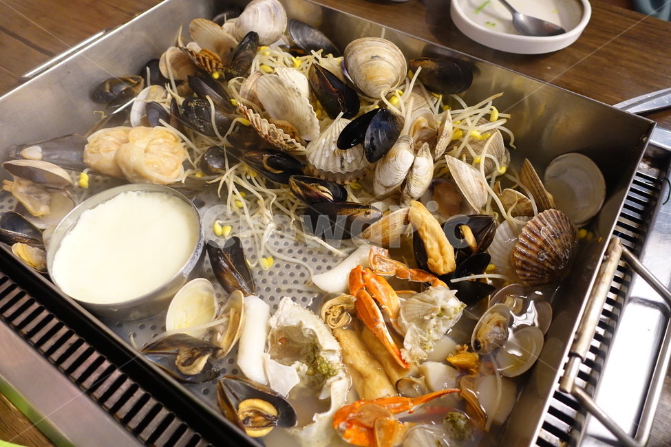 조개,조개찜,해물찜,해산물,수산물,해물,음식,요리