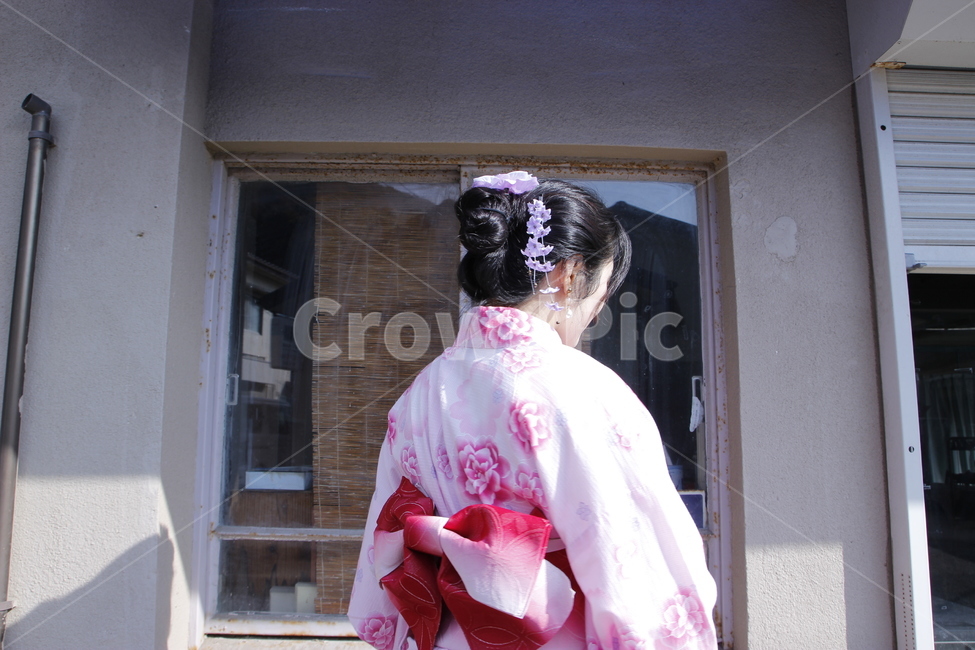 대마도,유카타,일본전통의상,일본,기모노,쓰시마,히타카츠,일본여행,해외,외국,세계,foreign,oversea,world,사람,인물,인간,human,person,여성,여자,woman,female,lady,패션스타일,의상,fashion,style