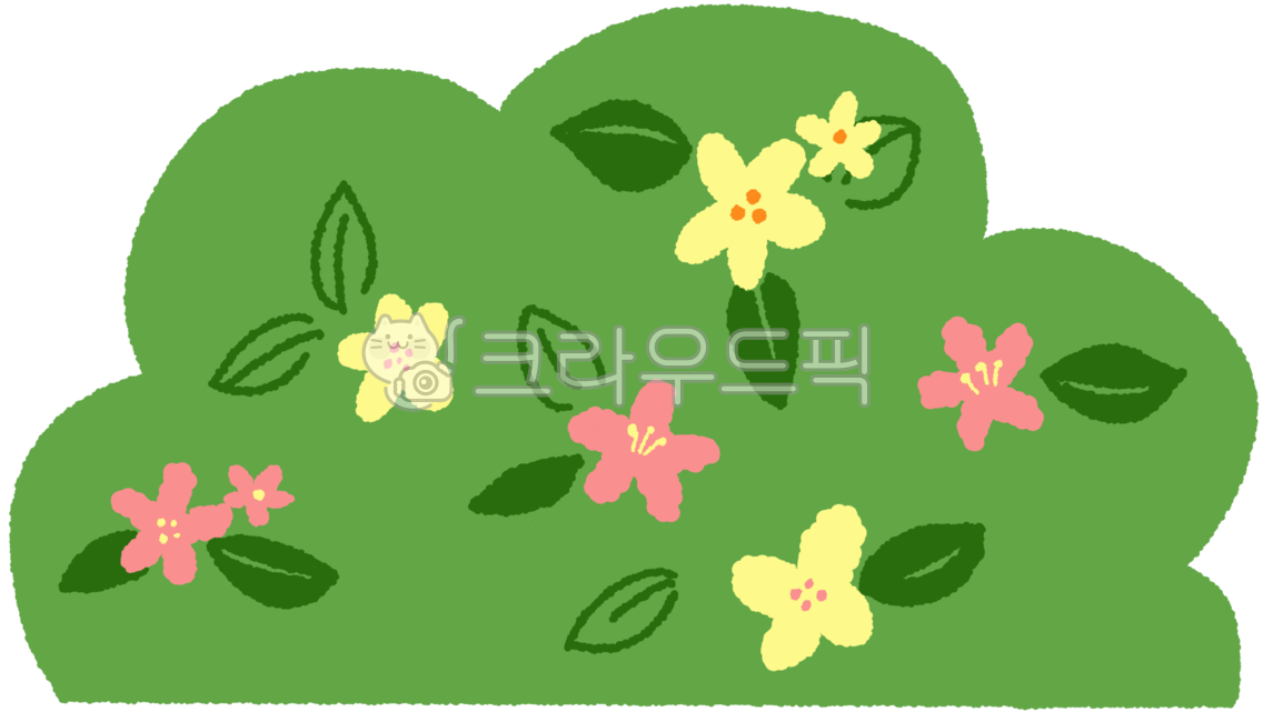 수풀, 수풀그림, 화단, 자연, 식물, 사진,이미지,일러스트,캘리그라피 - pghojd작가