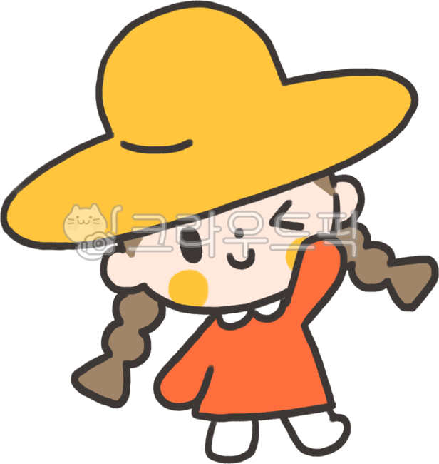 악기,소녀,밀짚모자,시골,우쿨렐레,기타,여자,캐릭터,일러스트,땋은머리,양갈래,원피스,악기연주,연주,교육,education,초등학생,초등학교,초등생,초딩,인사,greeting,환영,예절,예의,어린아이