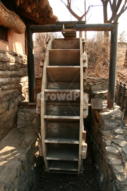 물레방아,나무,전통,한국,물레,한국전통,한국문화,korean traditional,korean culture