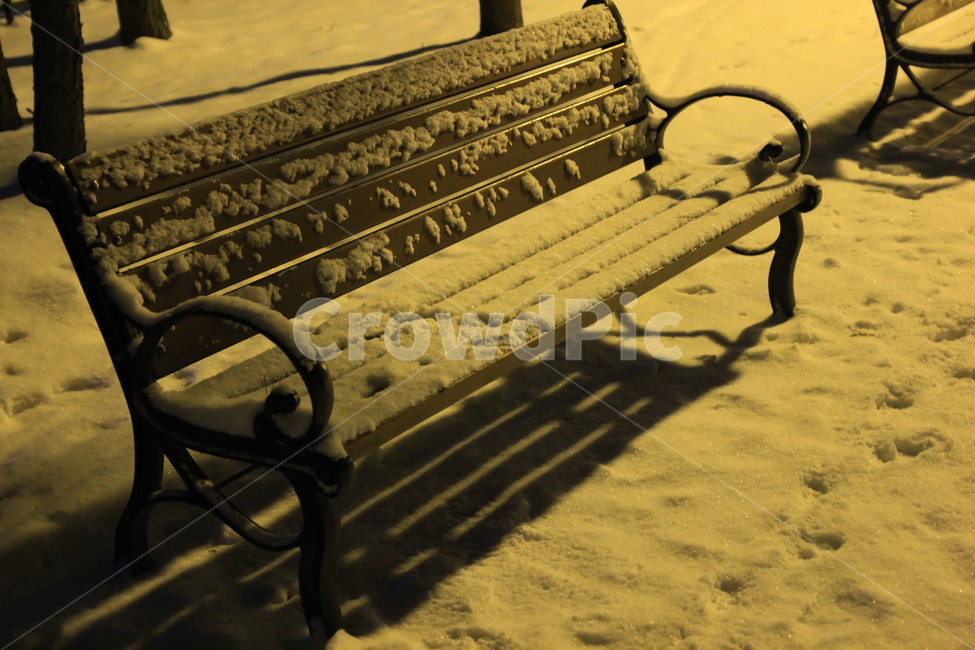 설경,눈,벤치,의자,공원,산책로,가로등불빛,bench,snow