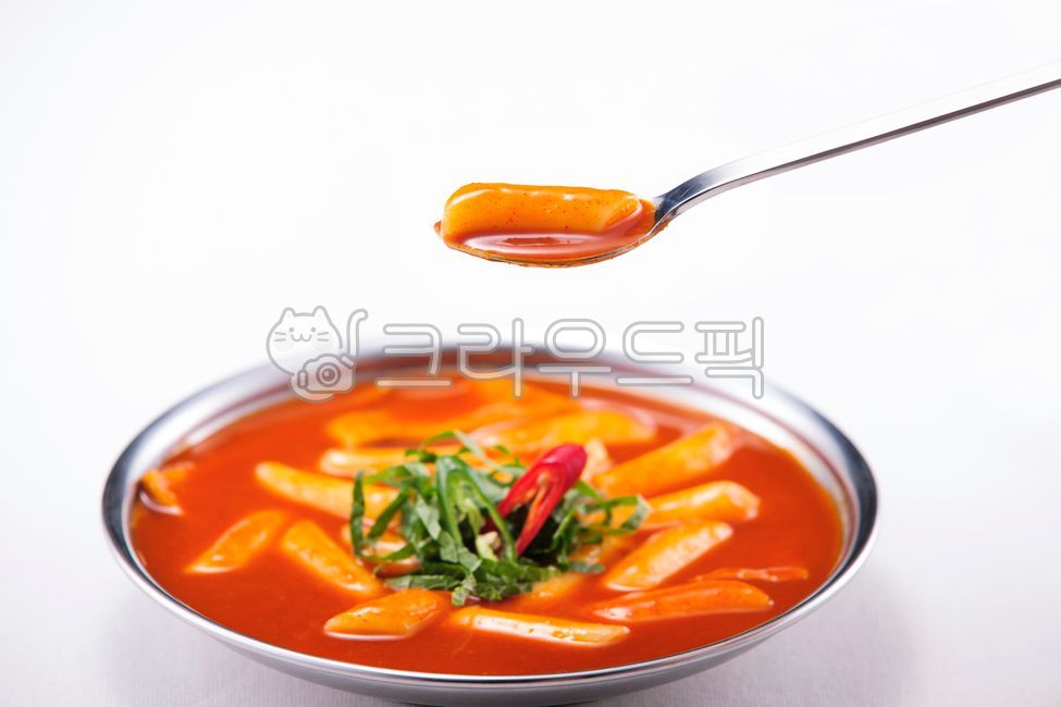 떡볶이, 떡, 맵다, 분식, 어묵, 사진,이미지,일러스트,캘리그라피 - krein1작가