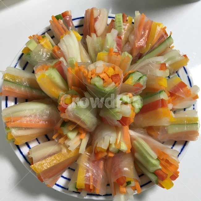 food,월남쌈,음식,dish,요리,야채,meal,식사