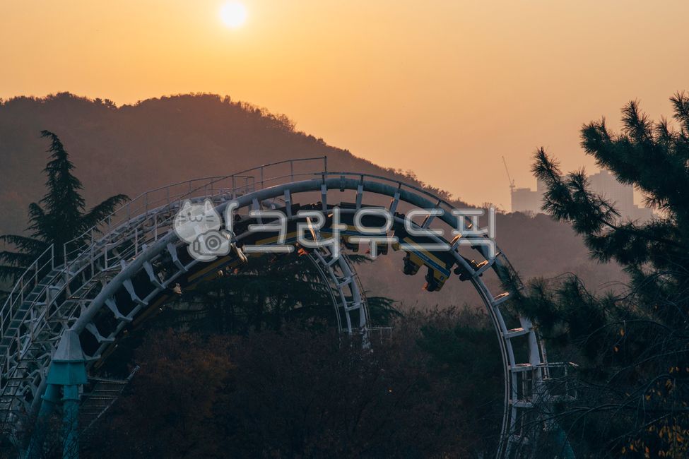 EWorld,Amusement Park,Roller Coaster,sunset,amusementpark